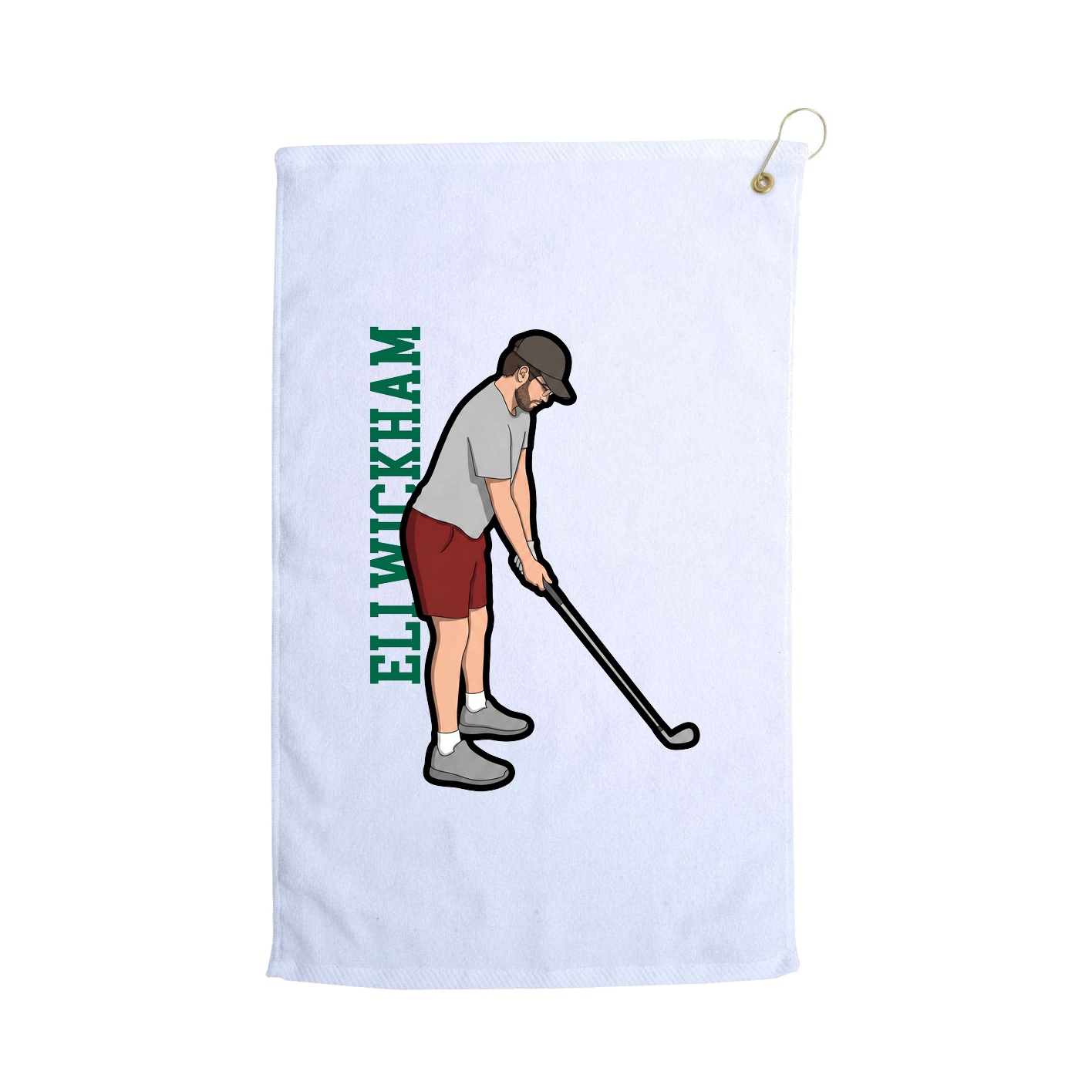 Terry Velour Golf Towel