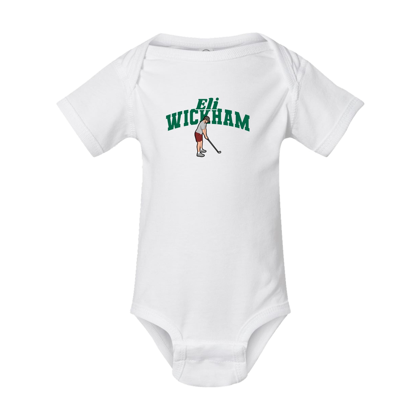 Baby Onesie — Signature Arch in White