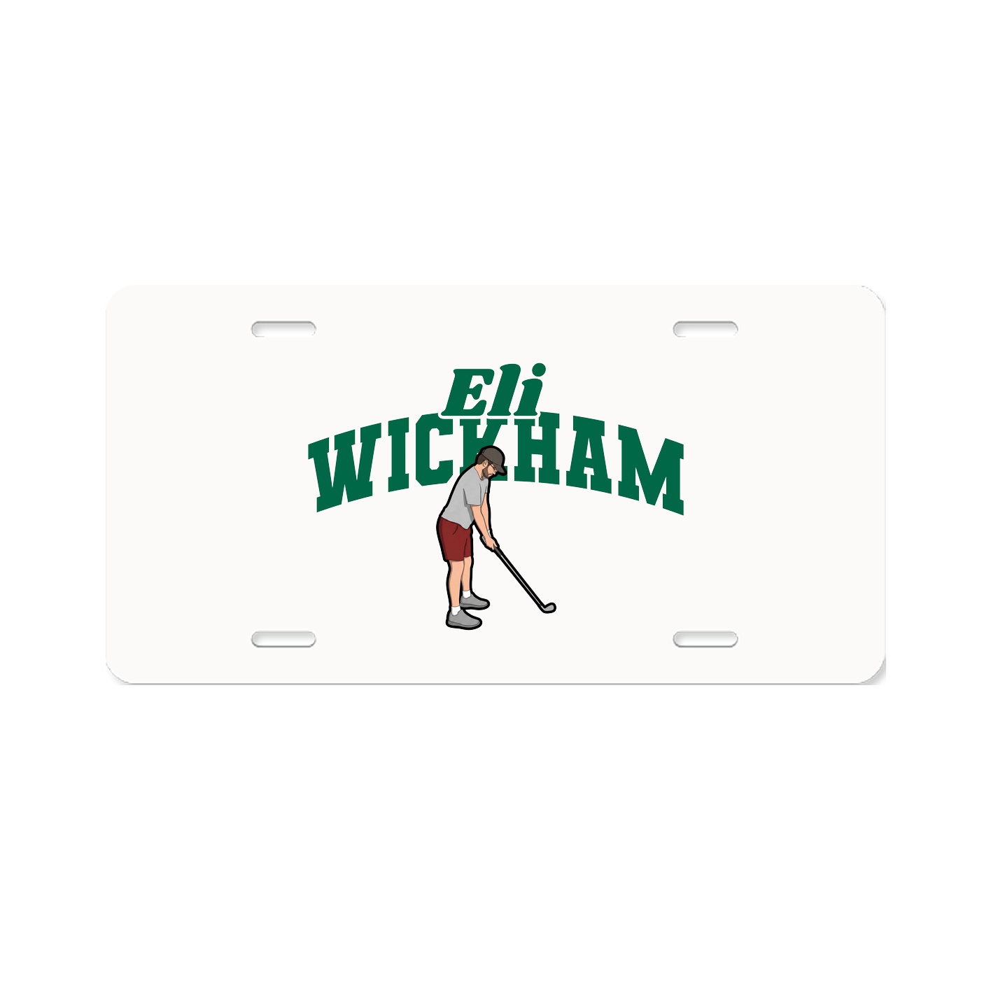 License Plate — Signature Arch in Classic