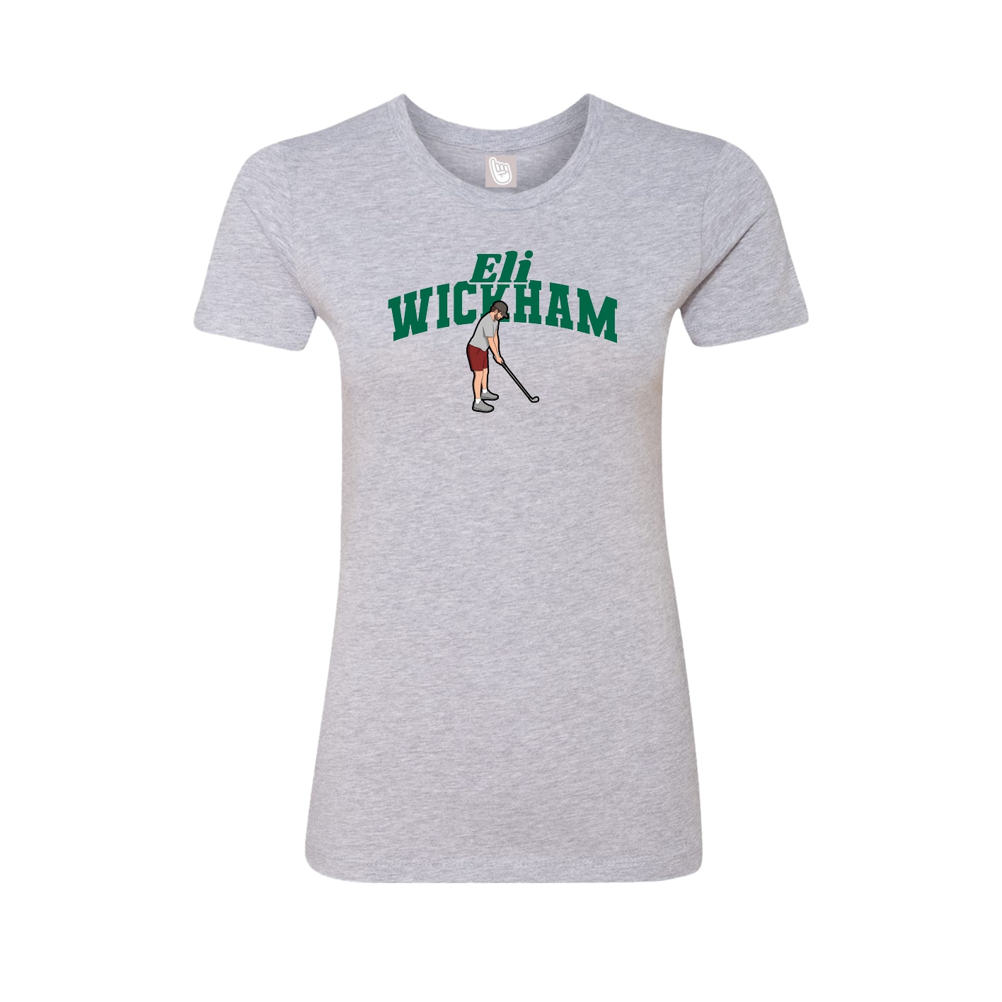 Womens Tee — Signature Arch in Grey