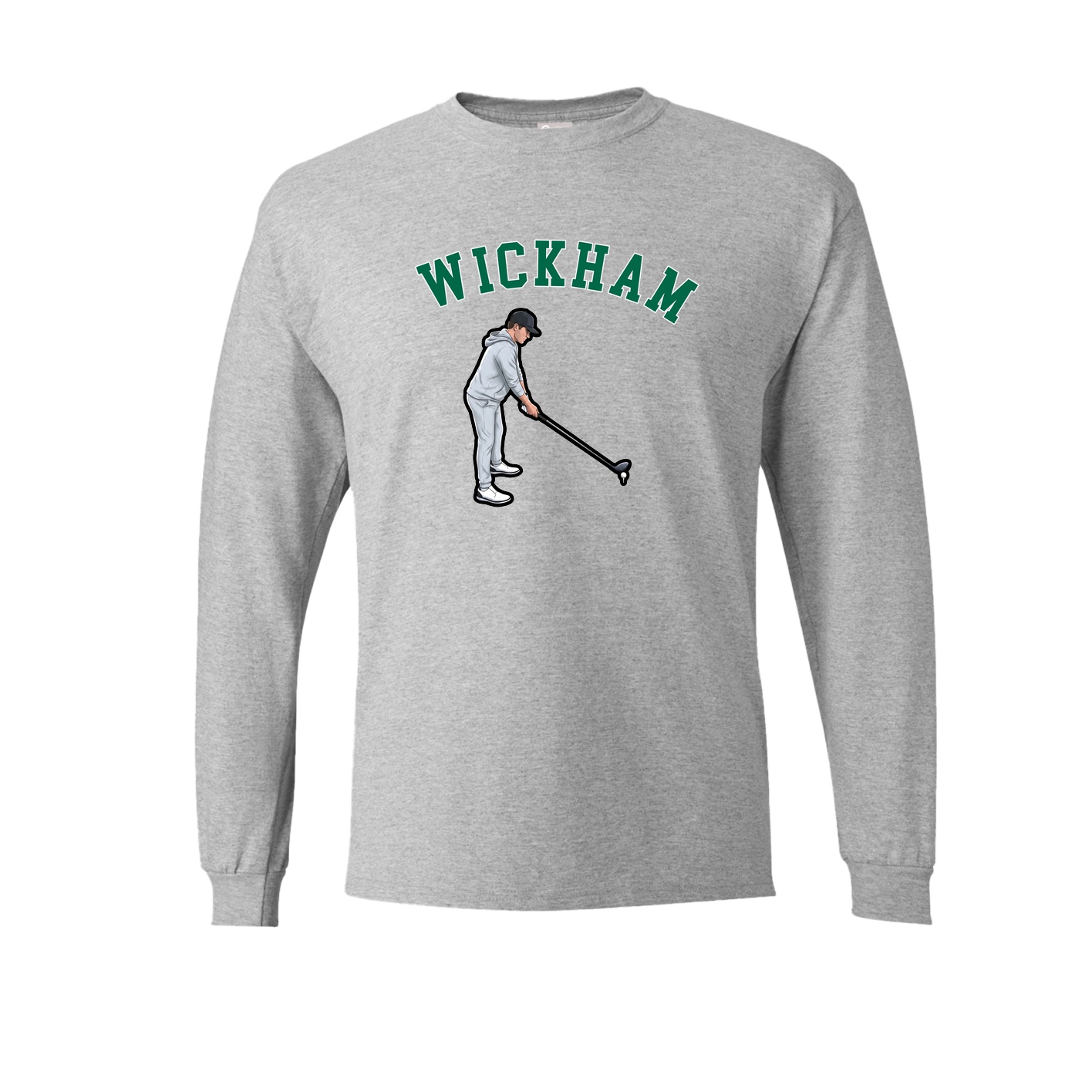 Long Sleeve Tee — Shirsey Arch in Grey