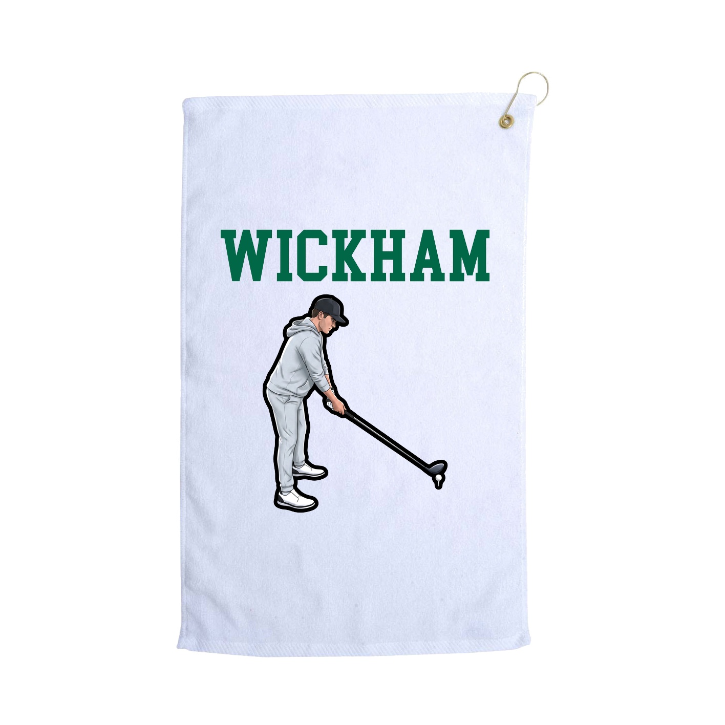 Golf Towel — Shirsey in White