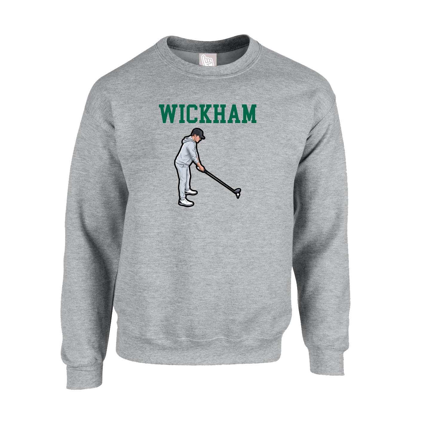 Fleece Crew — Shirsey in Grey