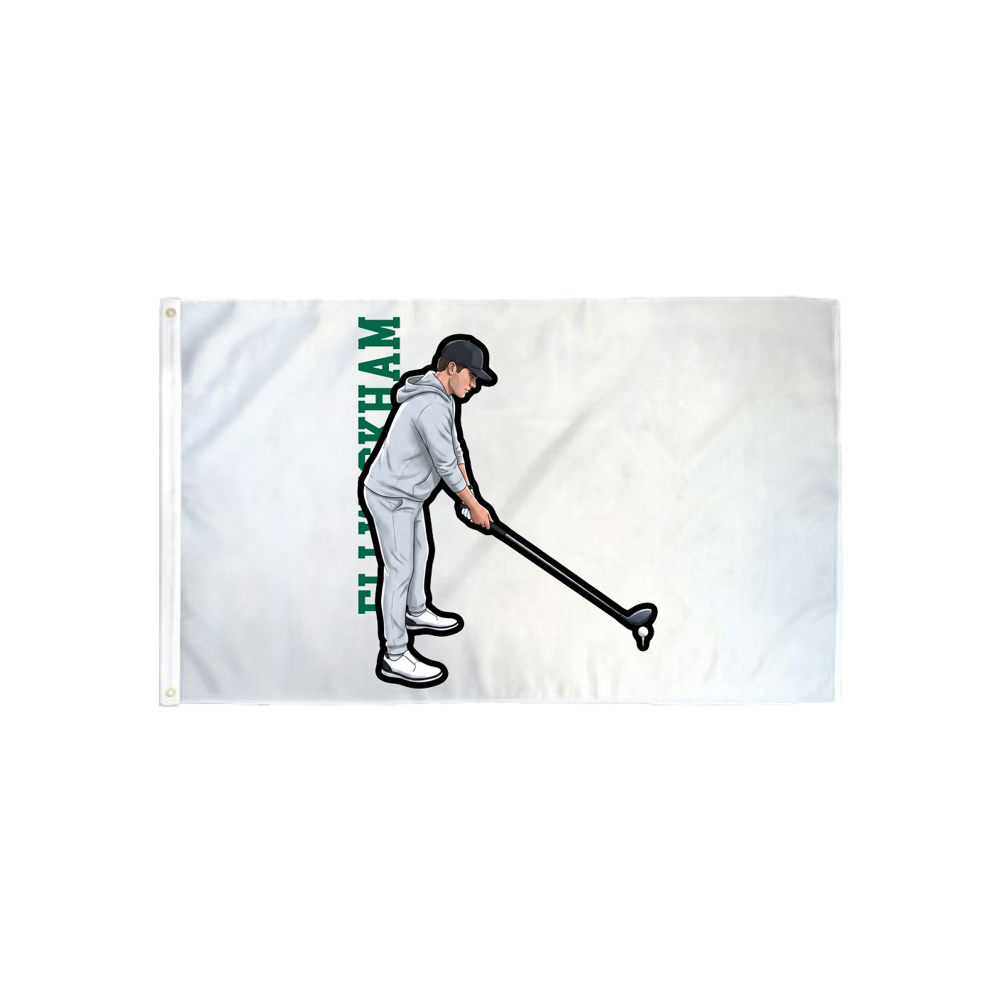 3x5 Flag — Name Vertical in Classic