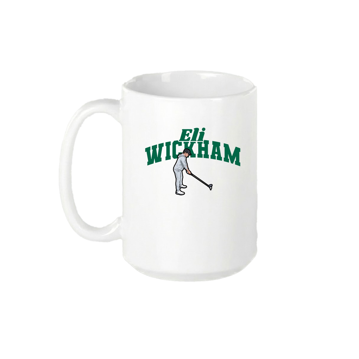 15oz Coffee Mug — Signature Arch in White
