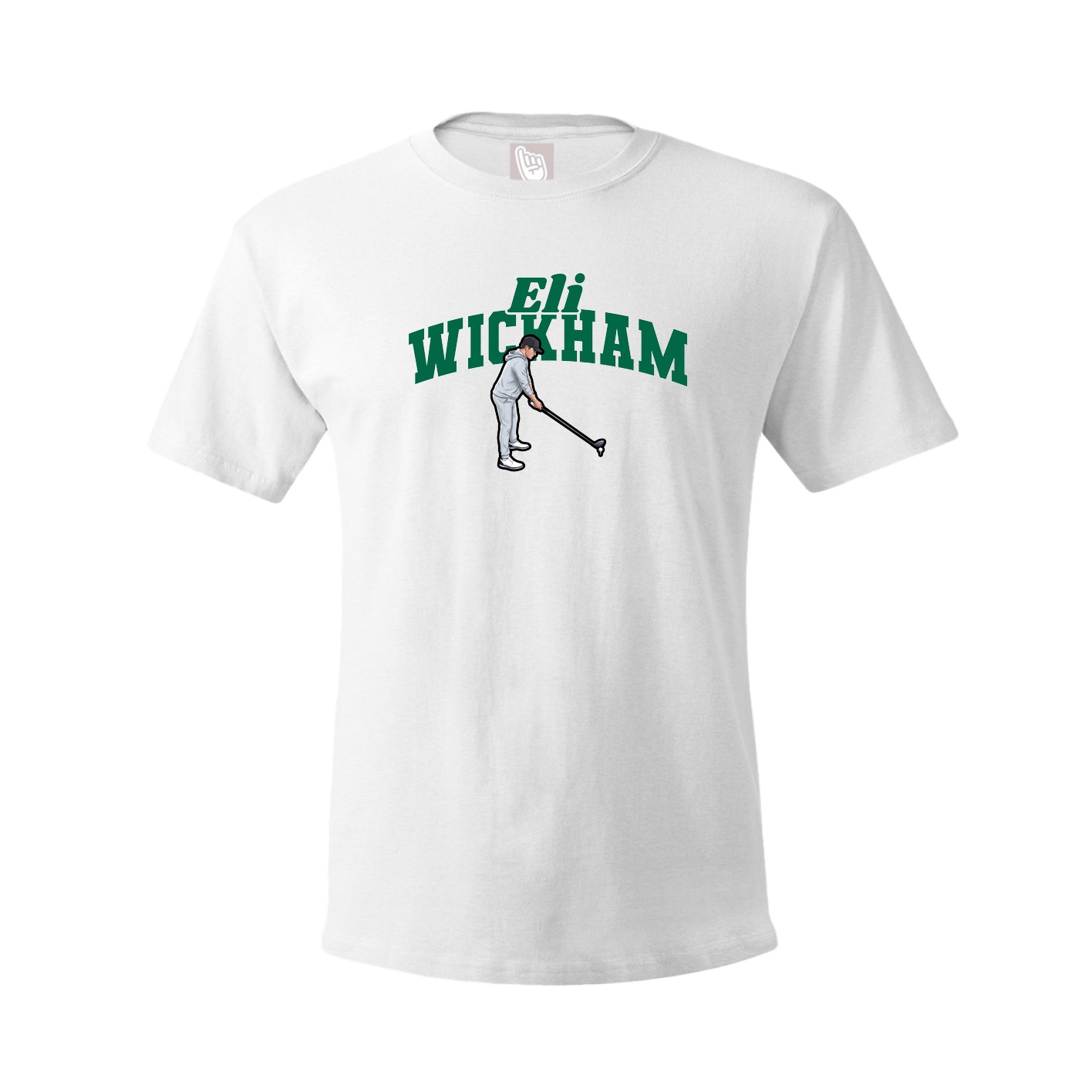 Youth Tee — Signature Arch in White