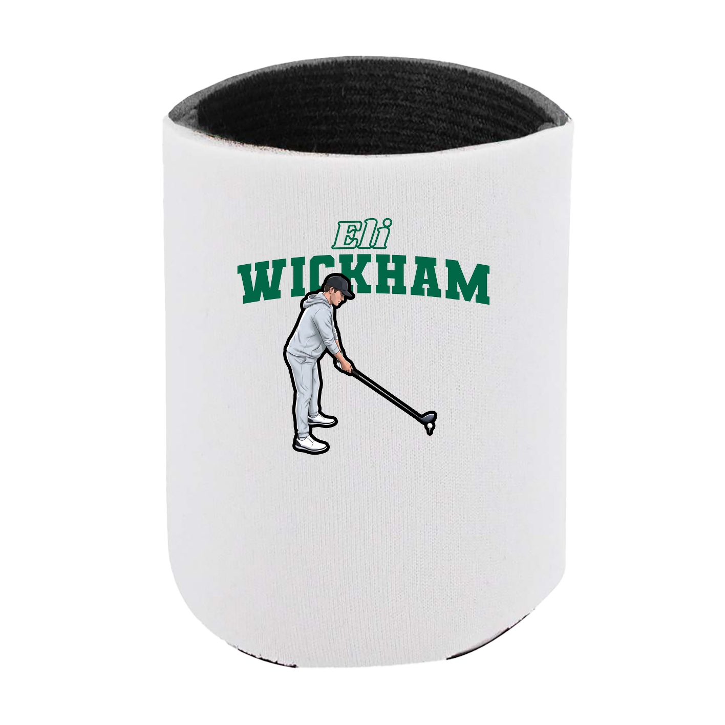 Can Holder — Name Arch in White