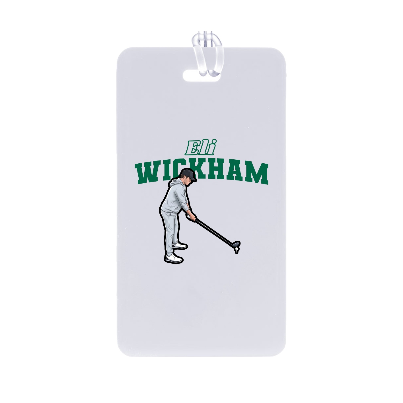 Bag Tag — Name Arch in Classic