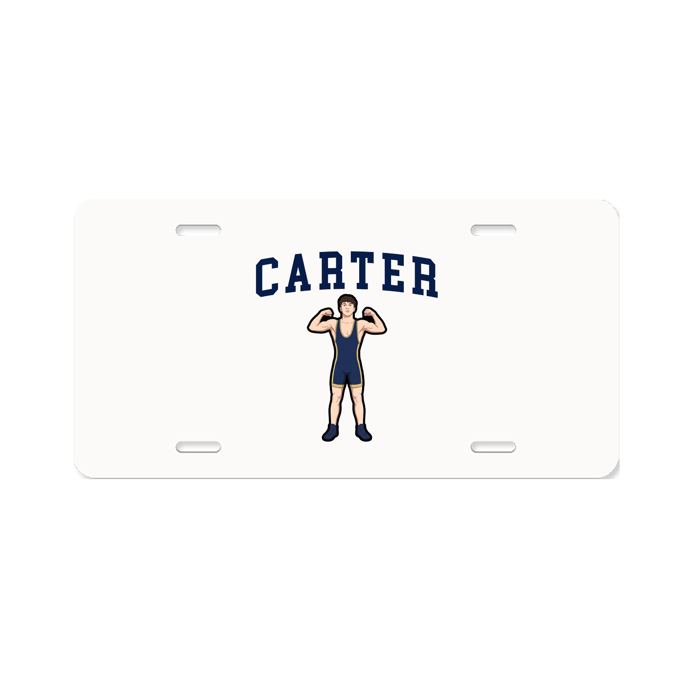 License Plate — Shirsey in Classic