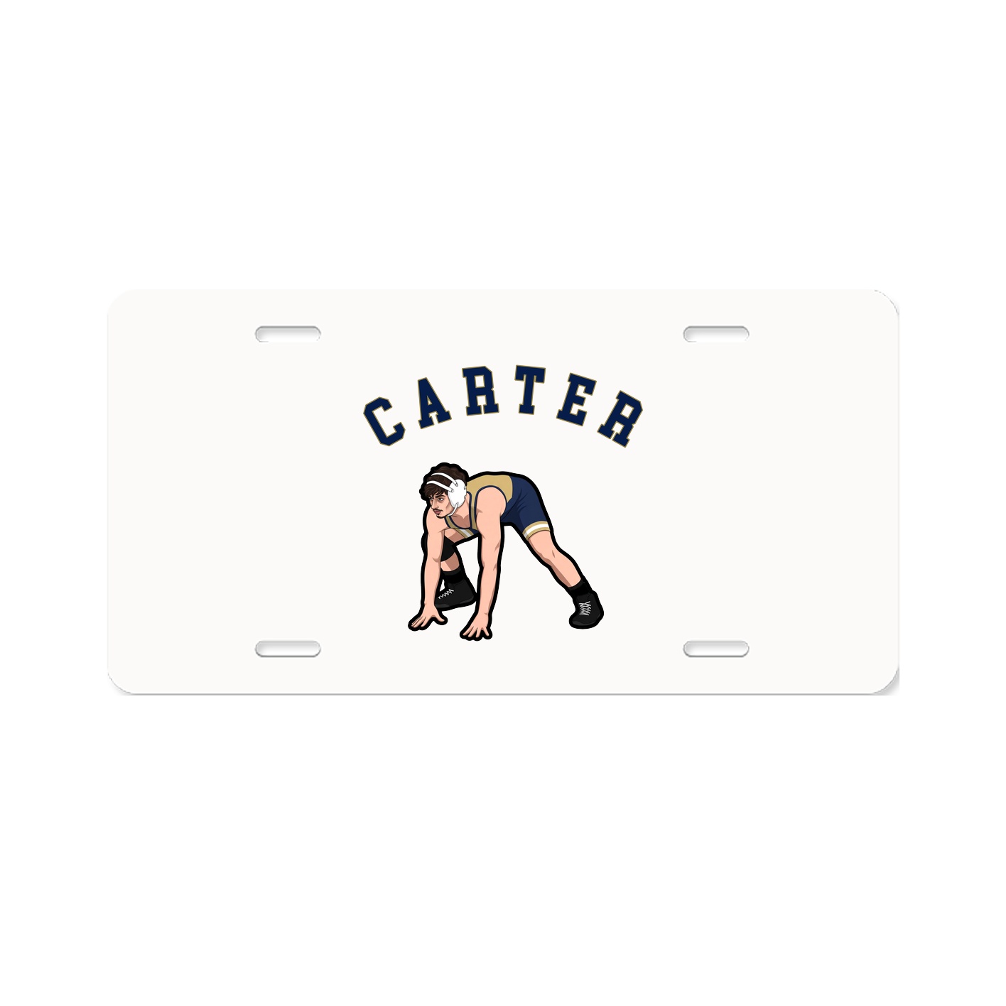 License Plate — Shirsey Arch in Classic