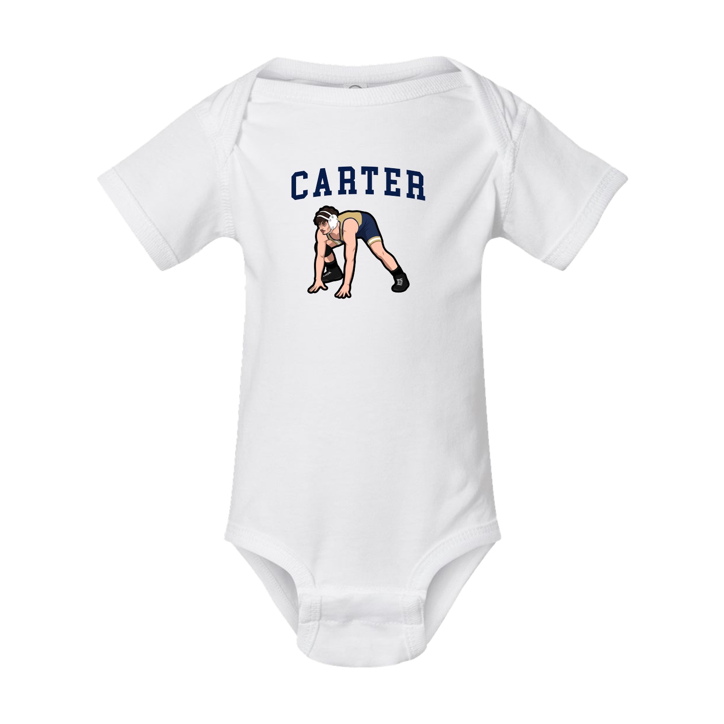 Baby Onesie — Shirsey in White