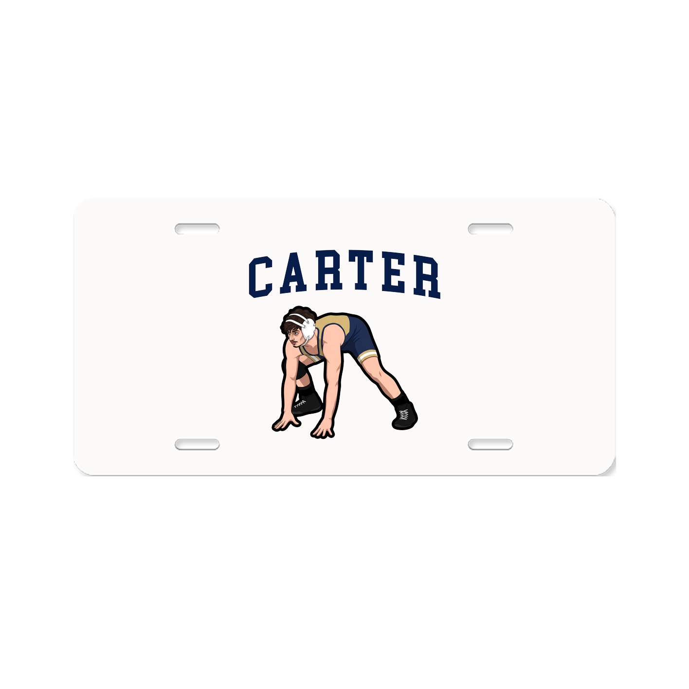 License Plate — Shirsey in Classic
