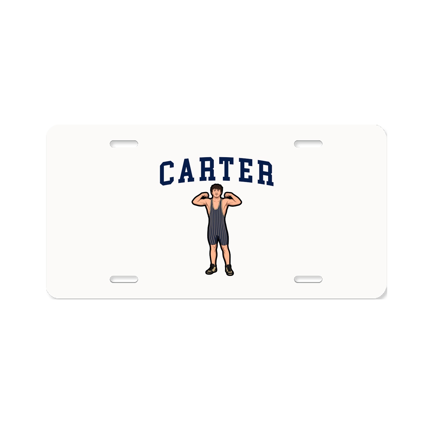 License Plate — Shirsey in Classic