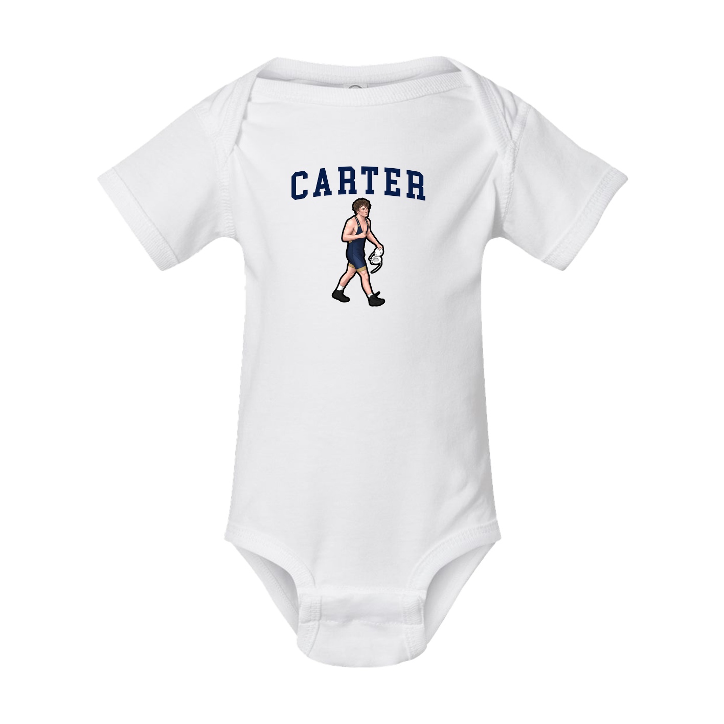 Baby Onesie — Shirsey in White