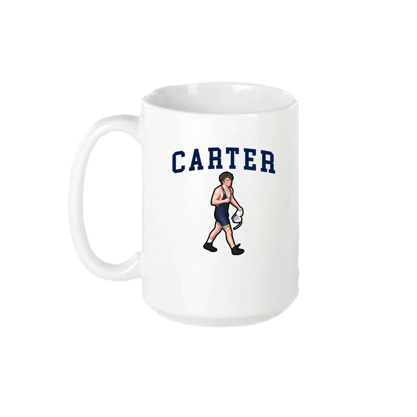 15oz Coffee Mug — Shirsey in White