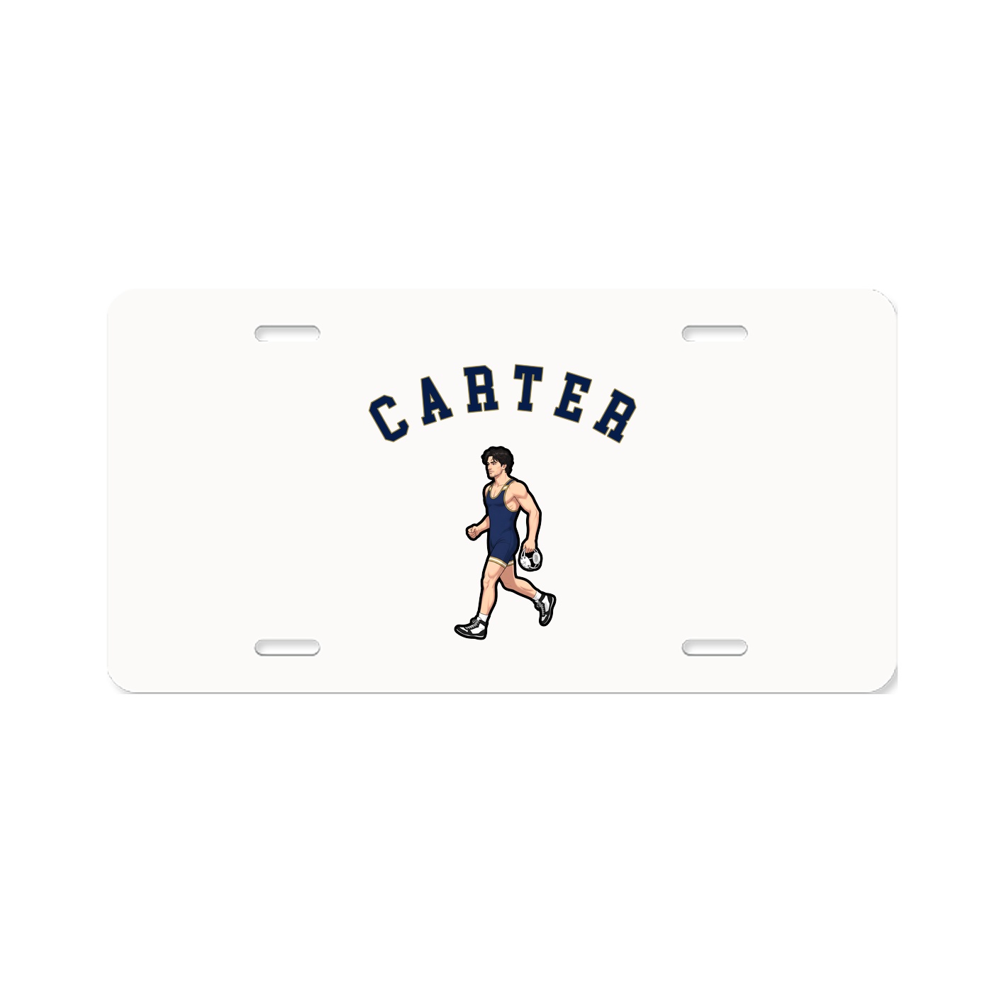 License Plate — Shirsey Arch in Classic