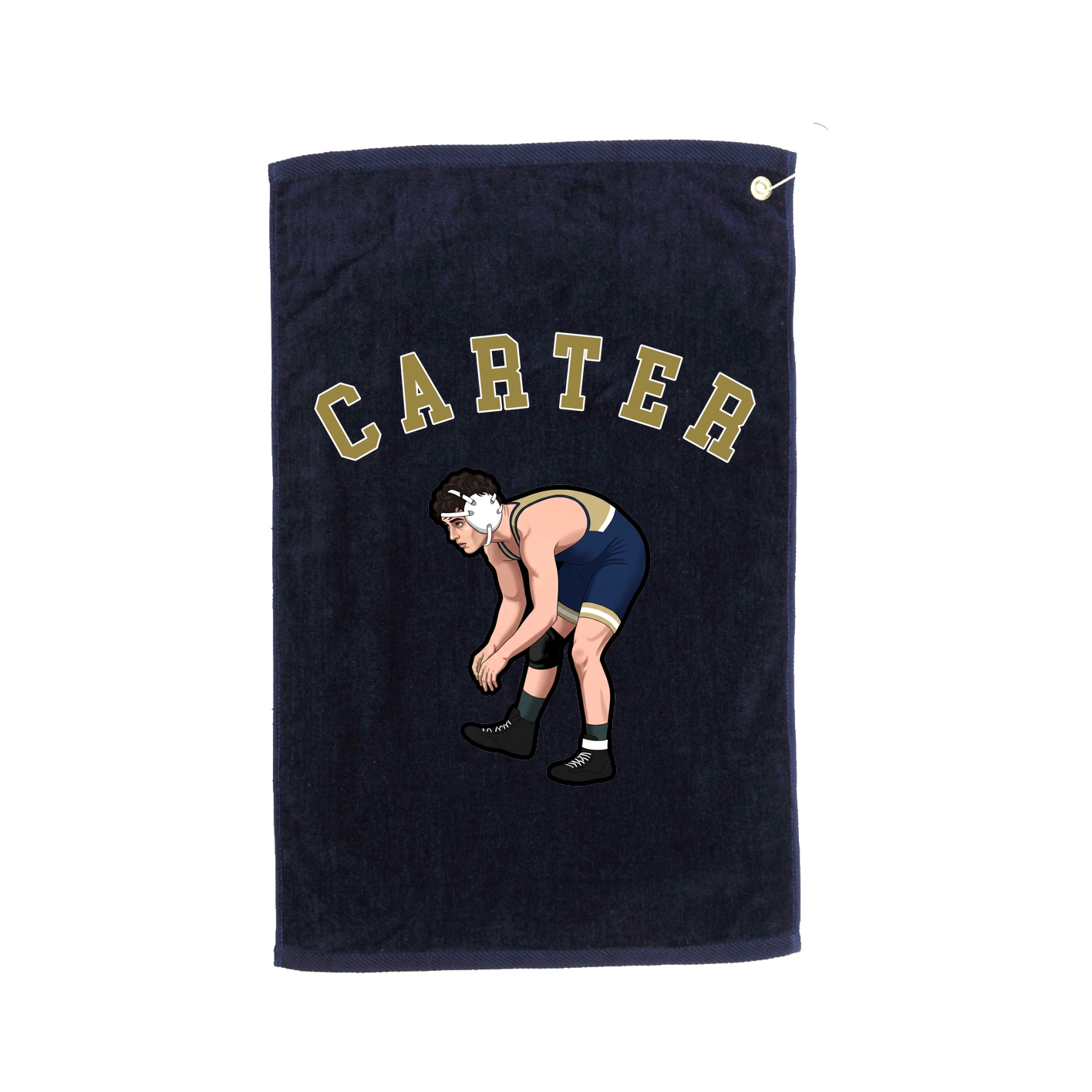 Golf Towel — Shirsey Arch in Navy