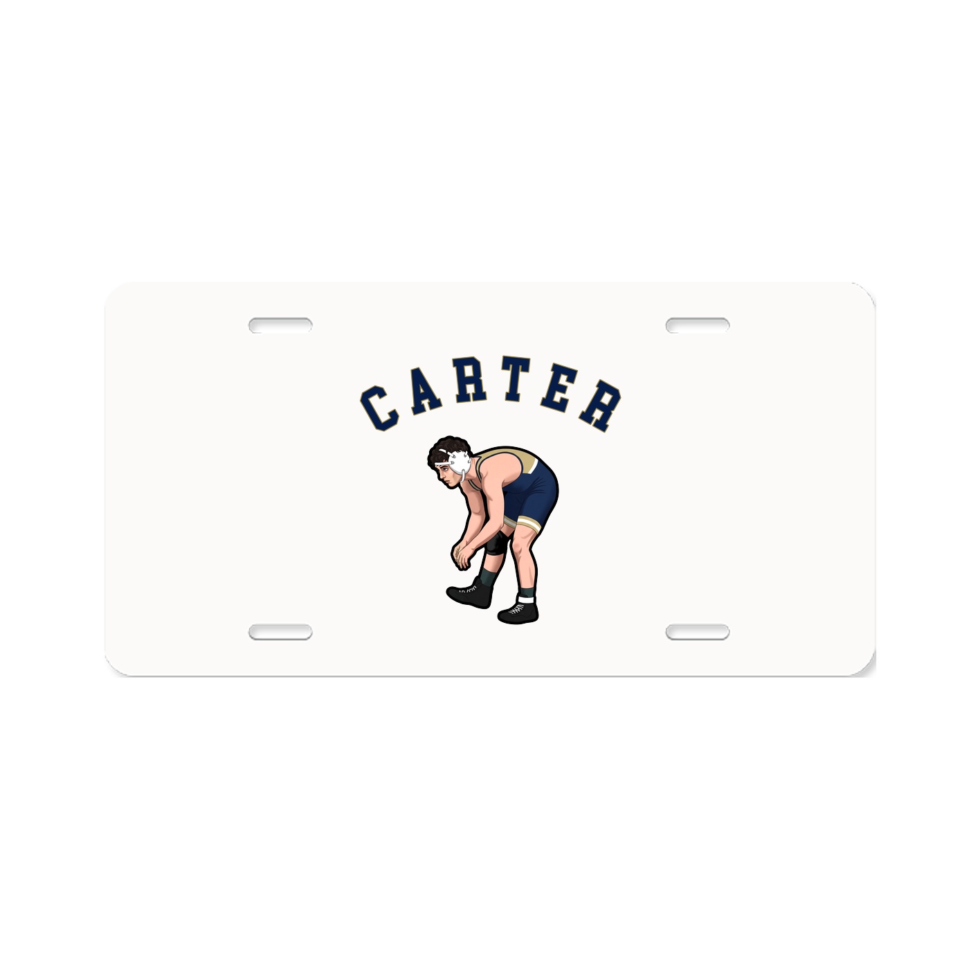 License Plate — Shirsey Arch in Classic