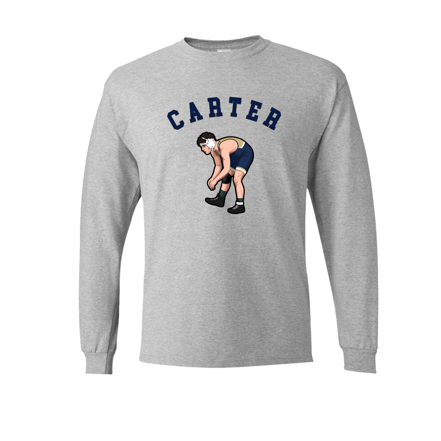 Long Sleeve Tee — Shirsey Arch in Grey