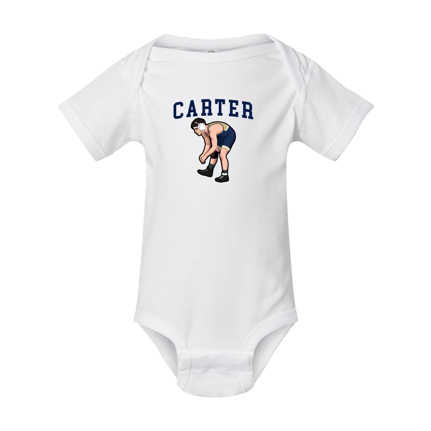 Baby Onesie — Shirsey in White