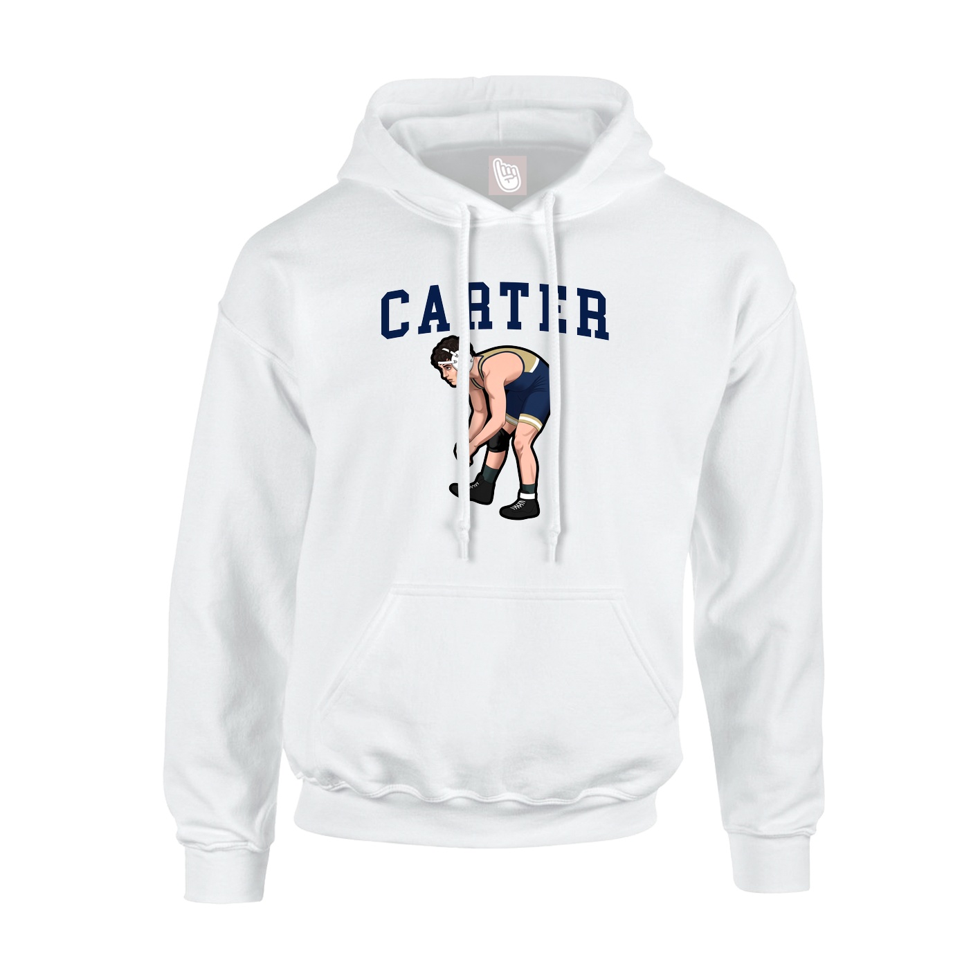 Youth Hoodie — Shirsey in White