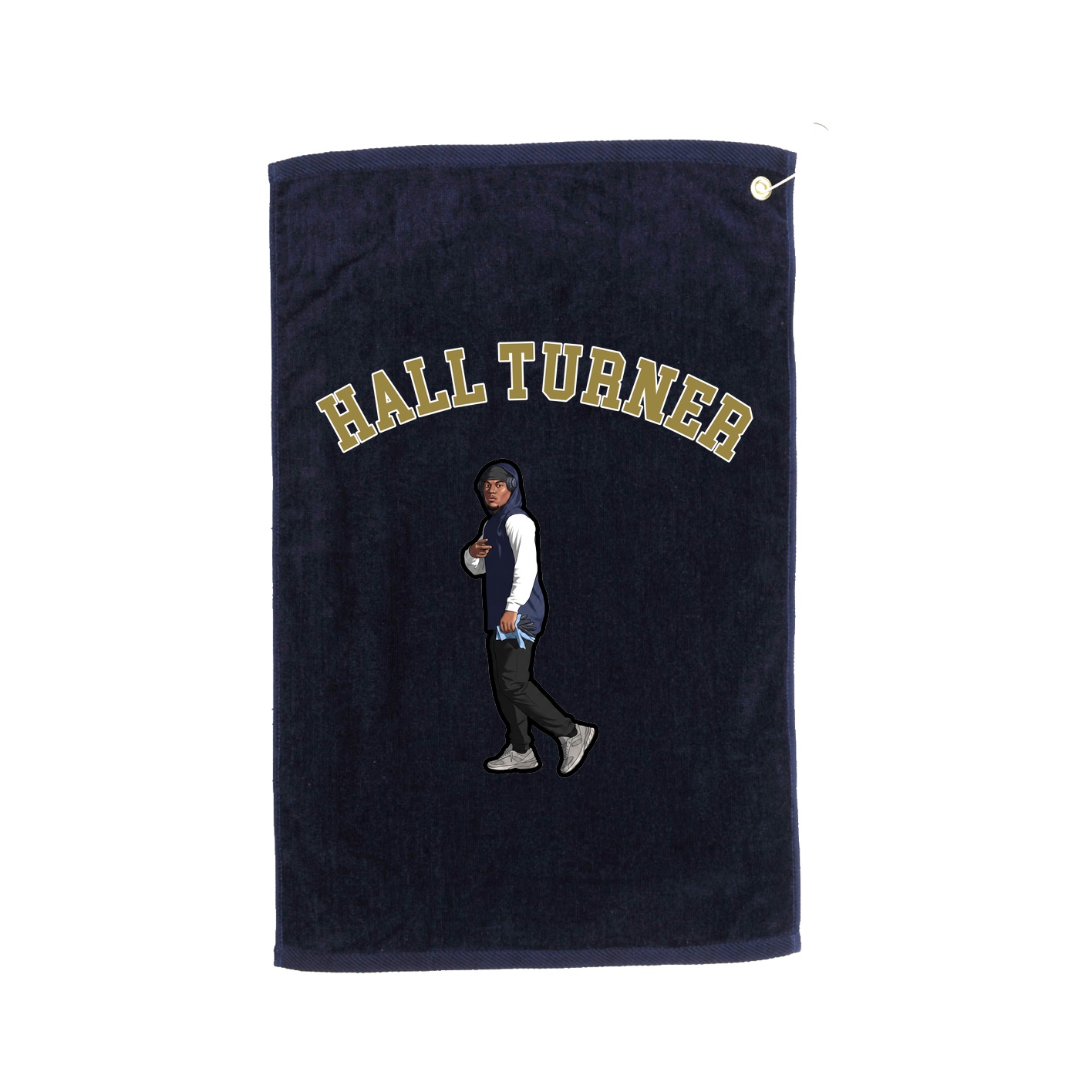 Golf Towel — Shirsey Arch in Navy