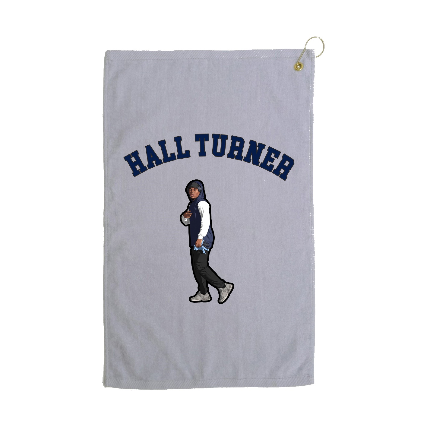 Golf Towel — Shirsey Arch in Grey