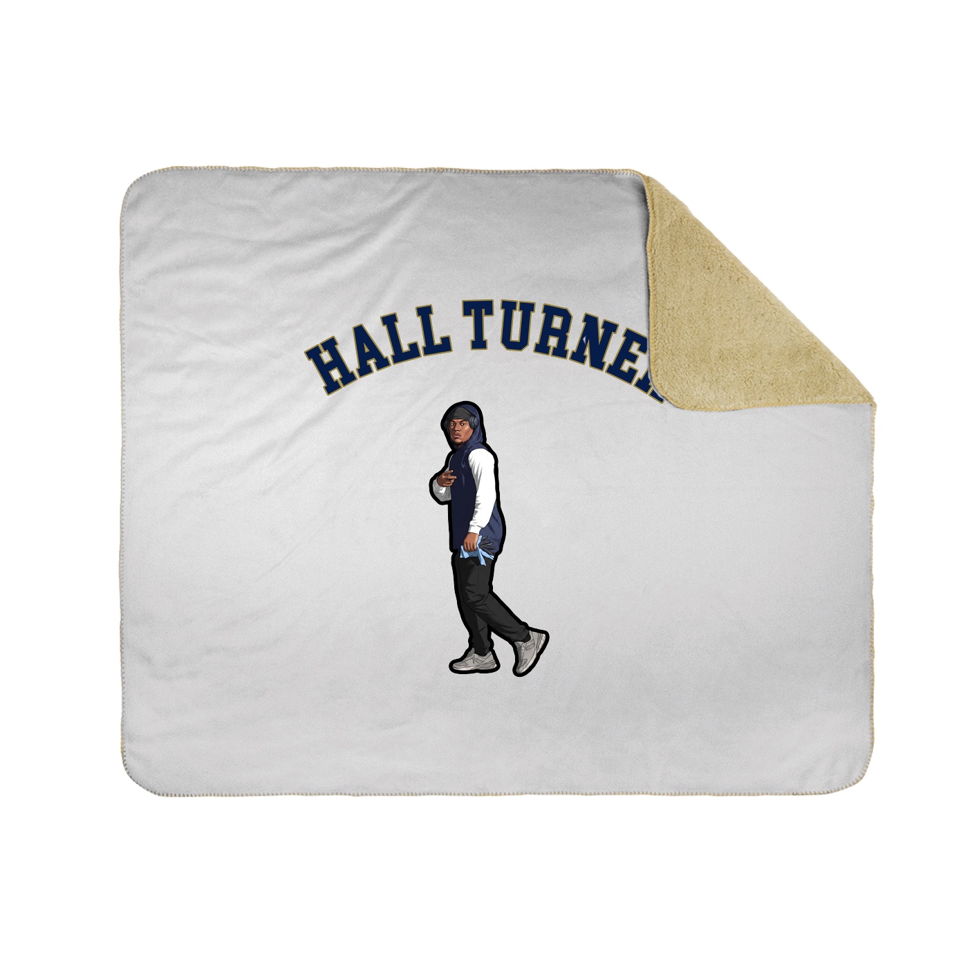 Throw Blanket — Shirsey Arch in White
