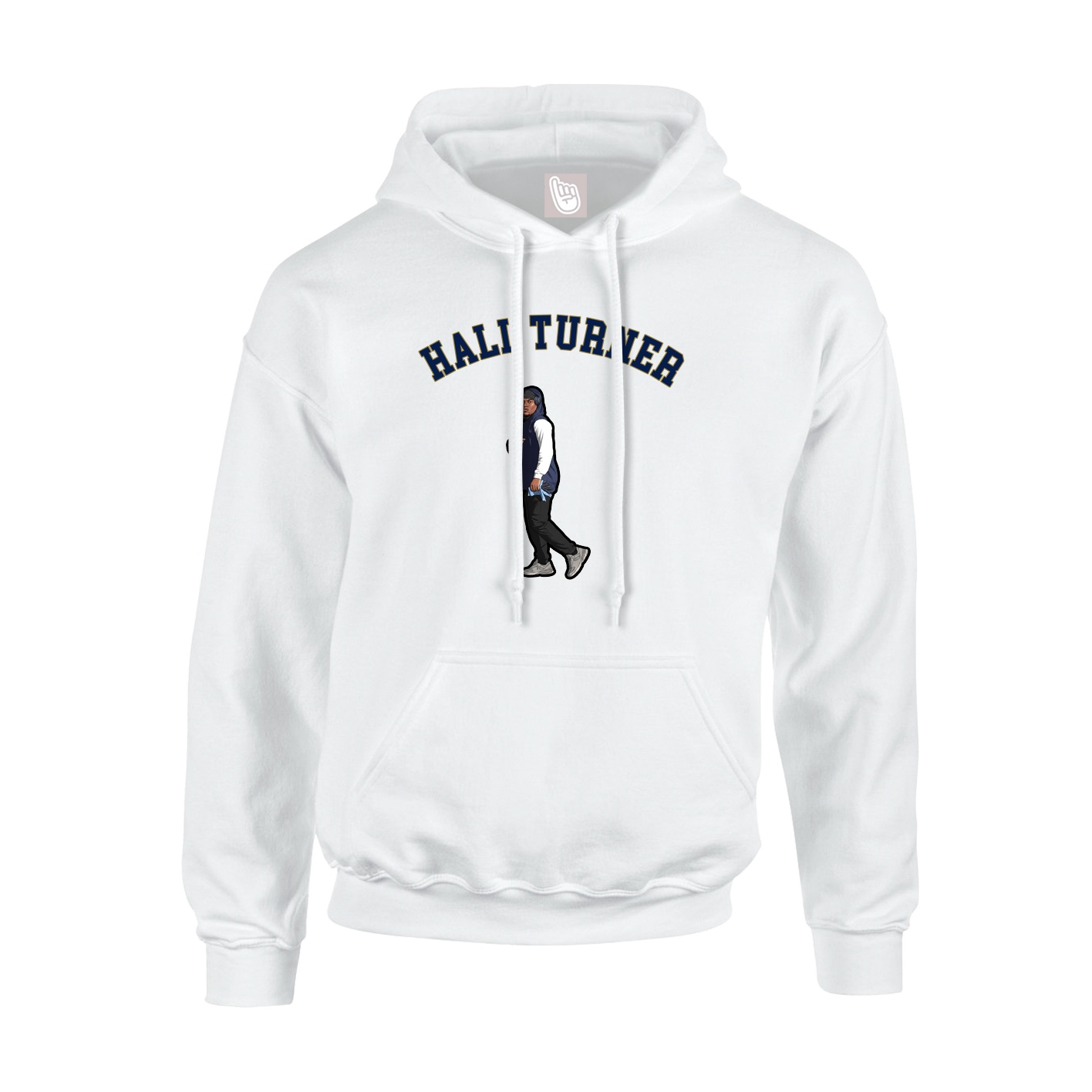 Hoodie — Shirsey Arch in White
