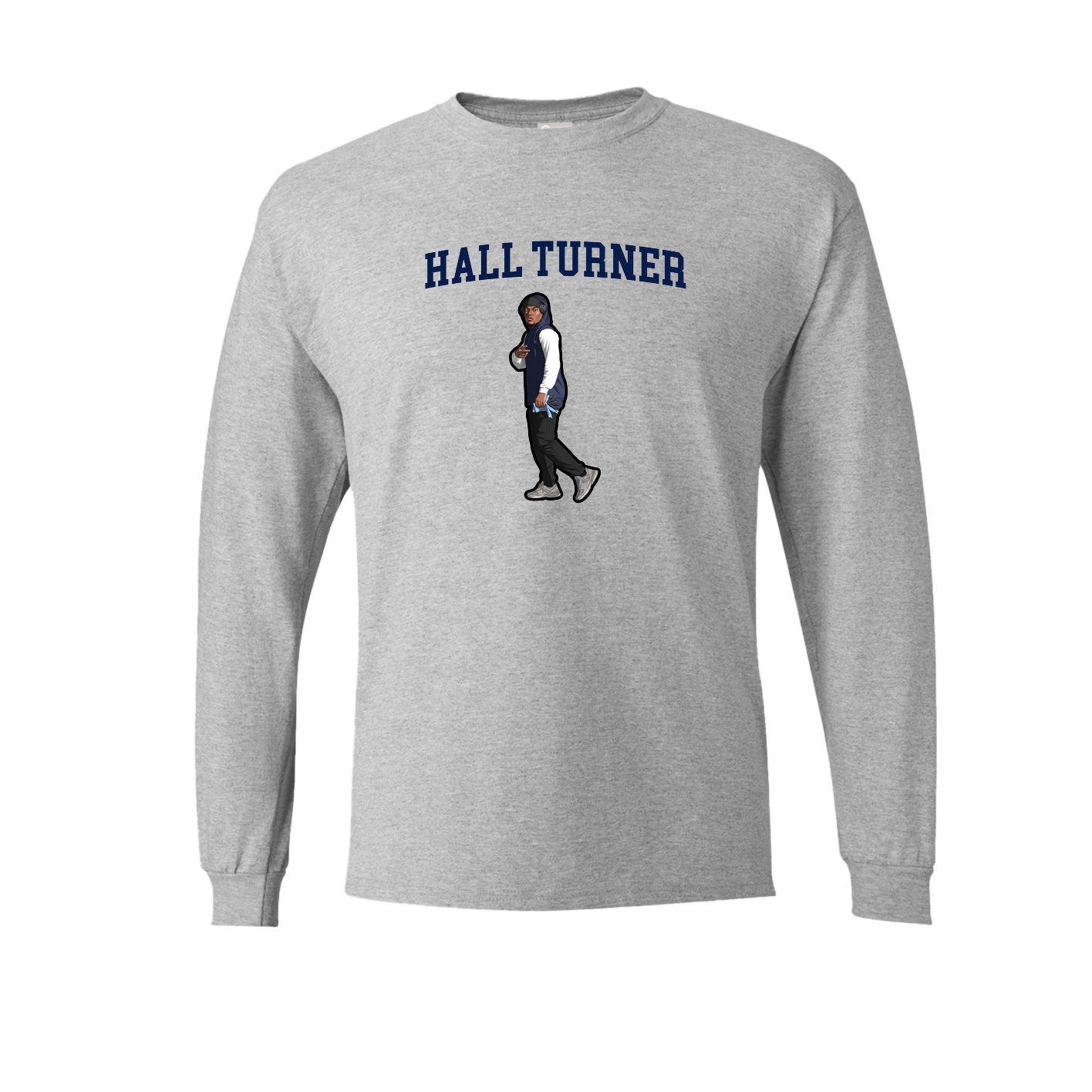 Long Sleeve Tee — Shirsey in Grey