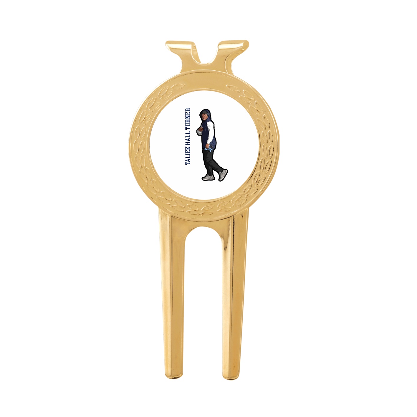 Divot Tool with Ball Marker — Name Vertical in Classic