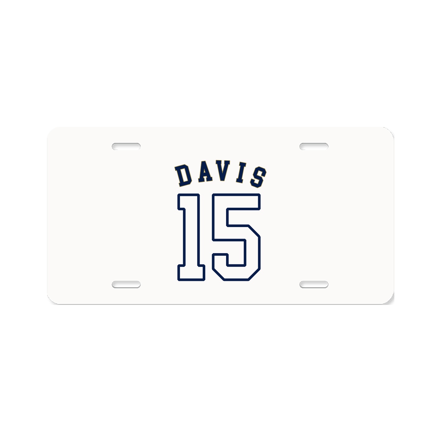 License Plate — Shirsey Arch in Classic