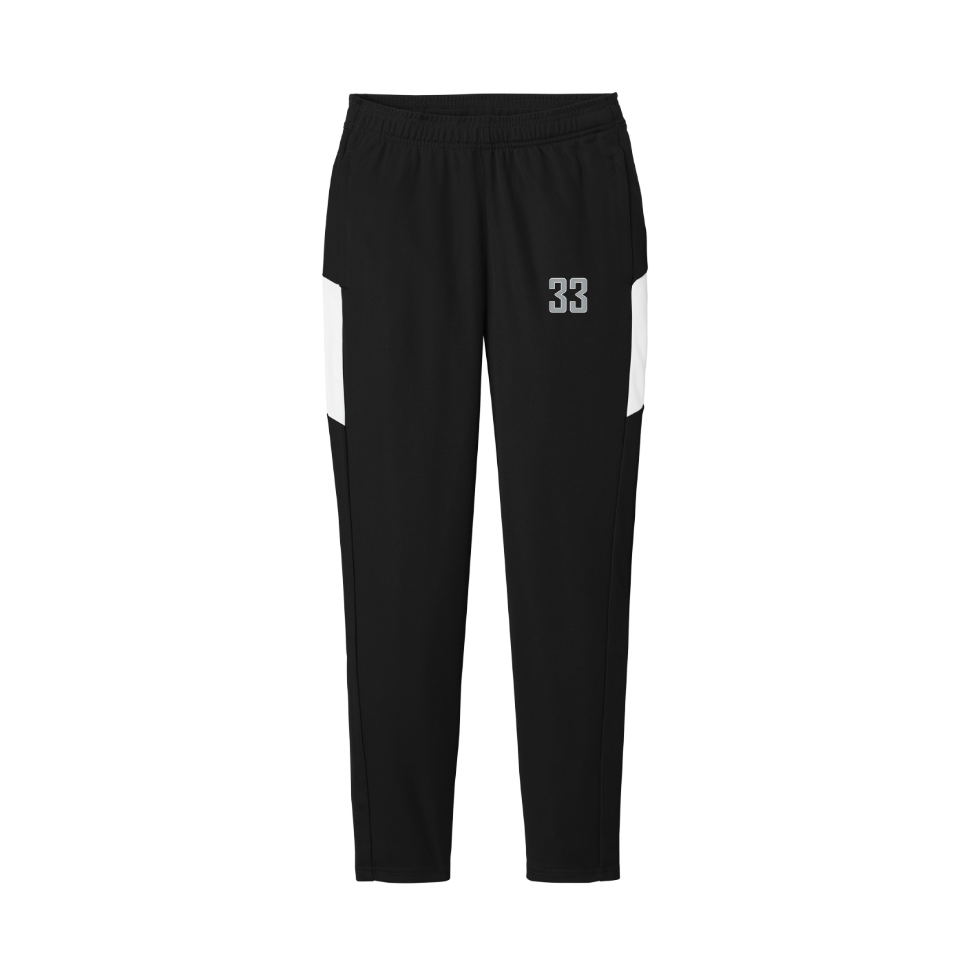 Women's Team Travel Pant — Front Shirsy in Black/White