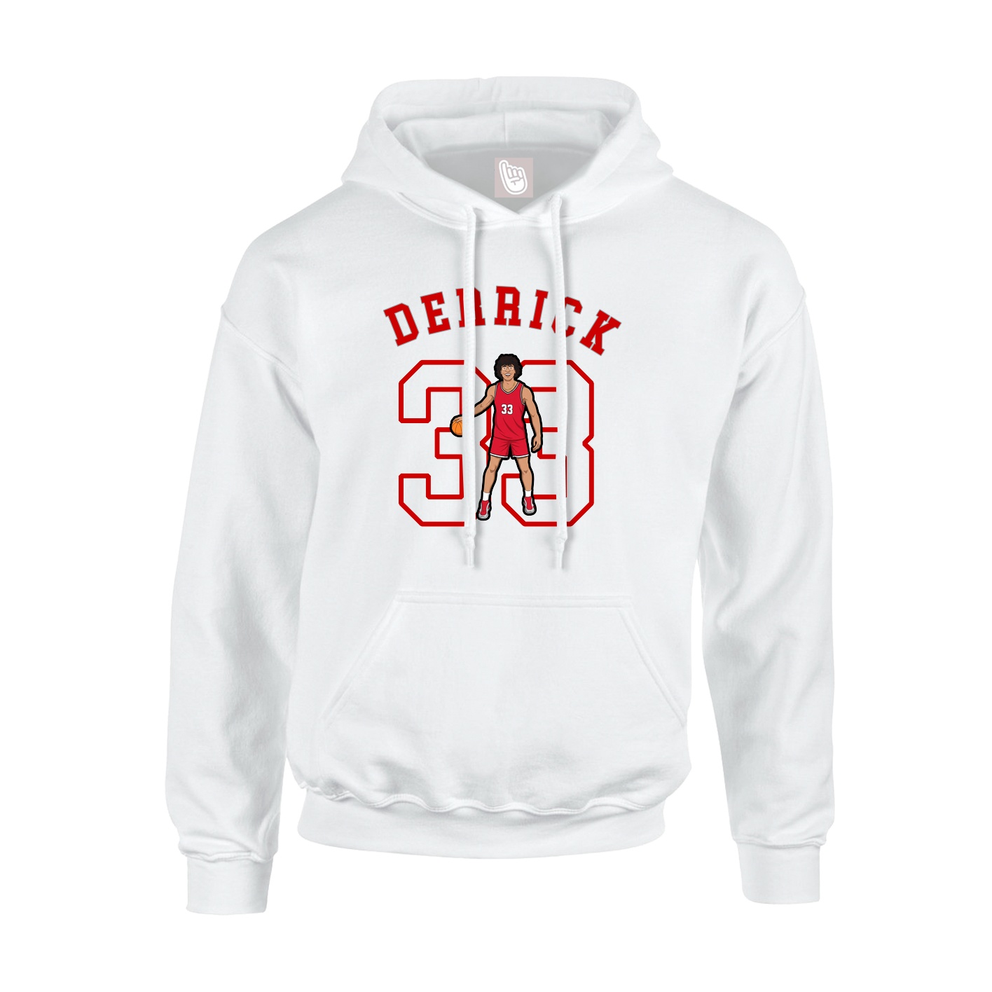 Hoodie — Shirsey Arch in White