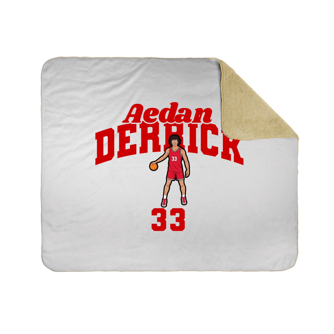 Throw Blanket — Signature Arch in White