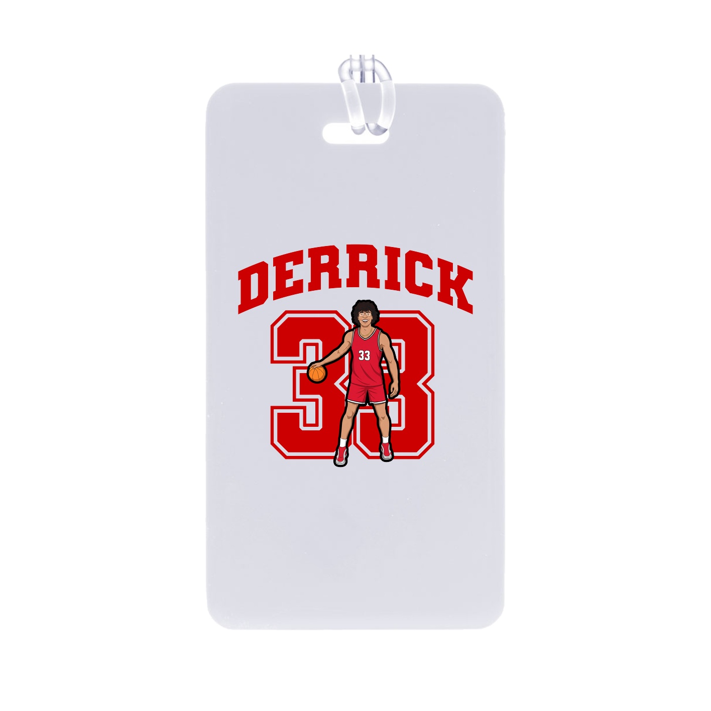 Bag Tag — Number in Classic