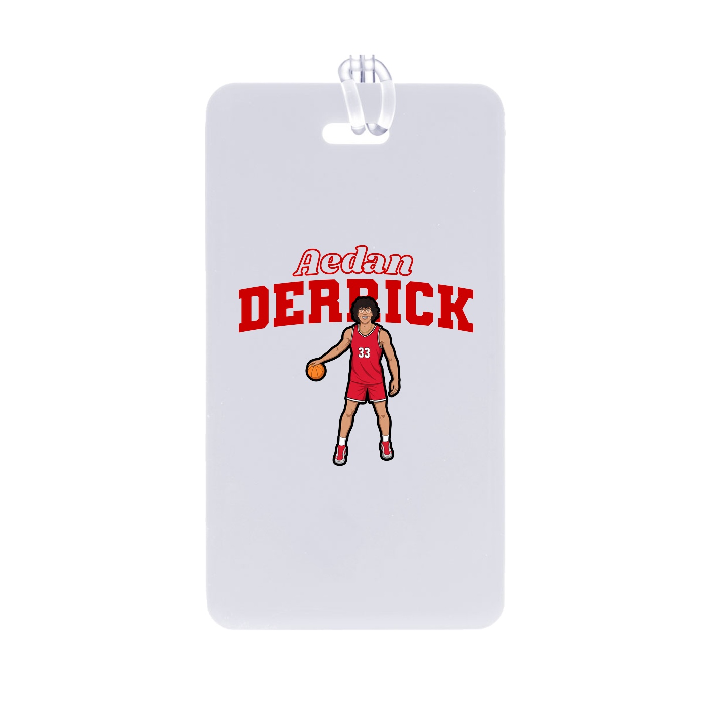 Bag Tag — Name Arch in Classic