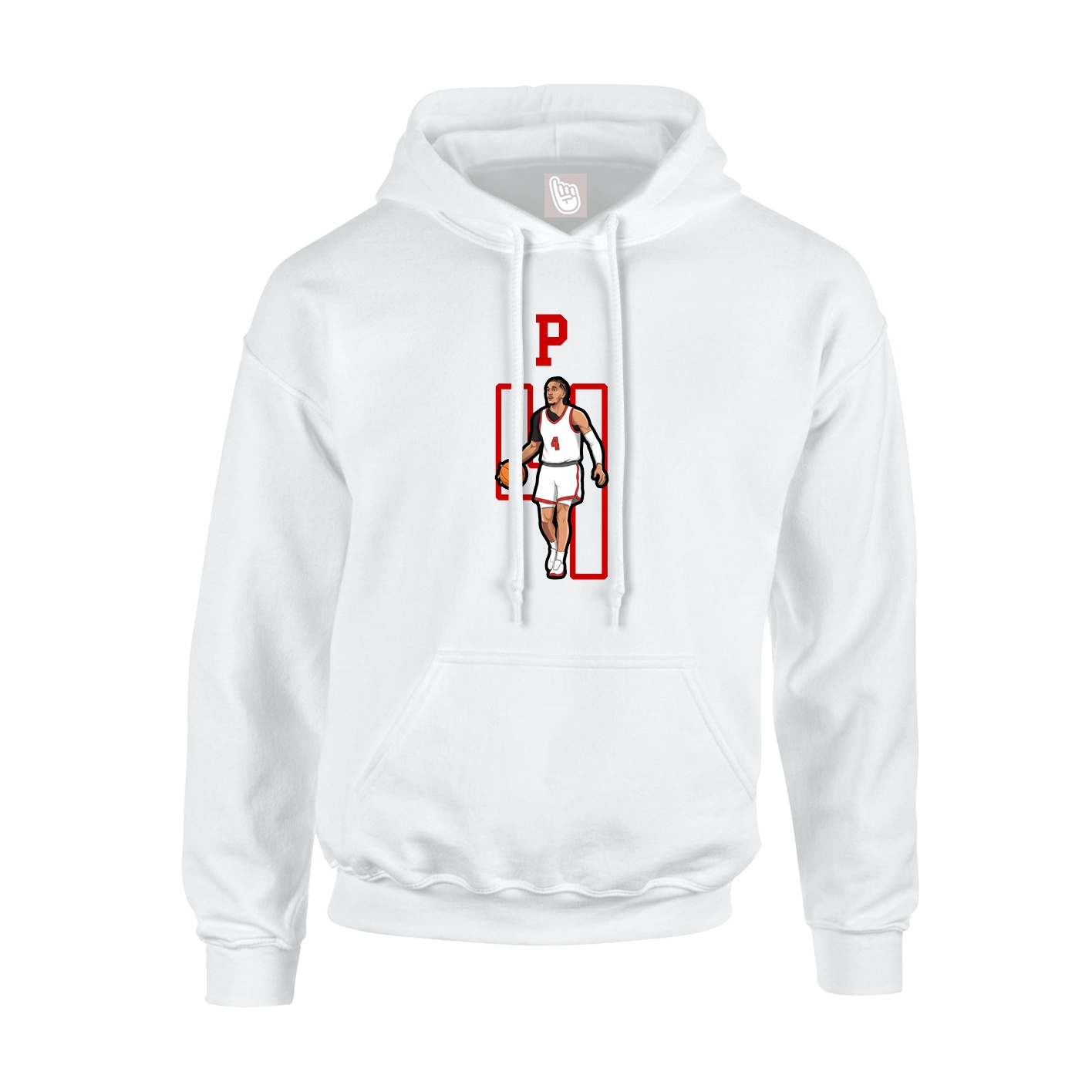 Youth Hoodie — Shirsey in White