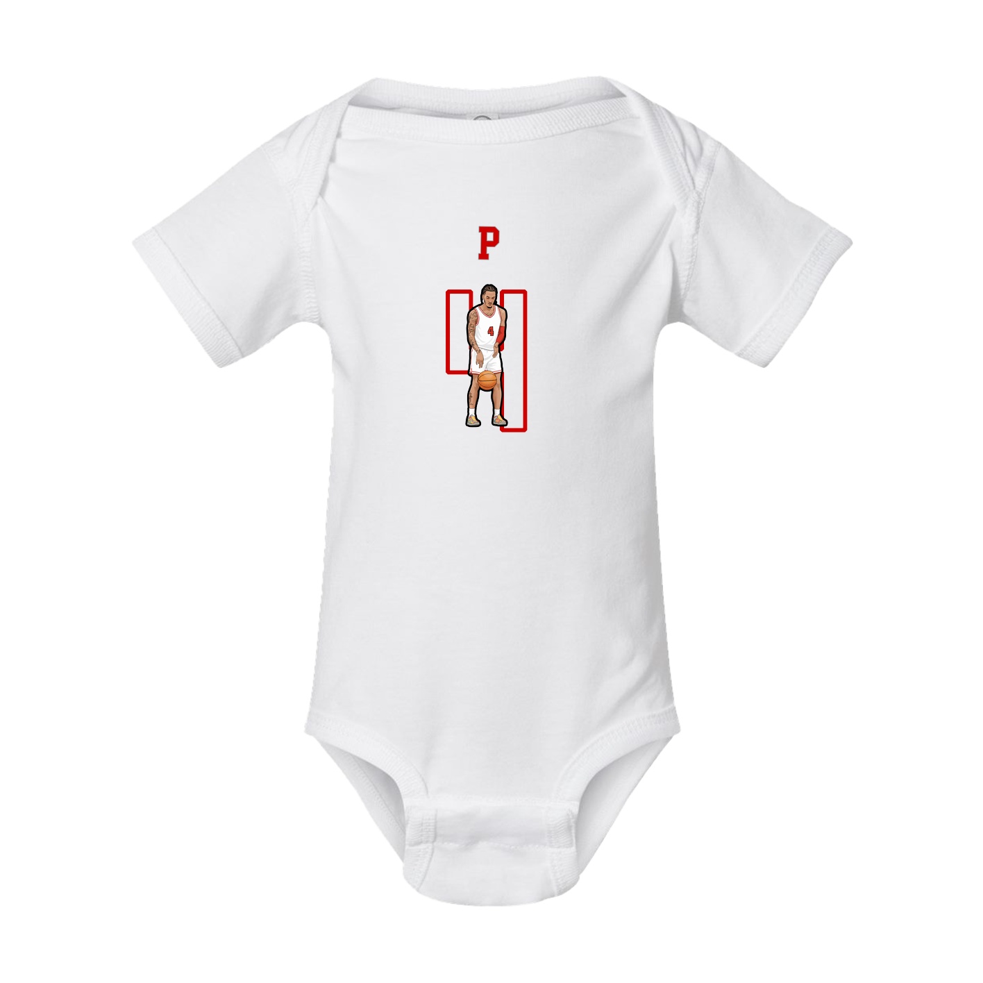 Baby Onesie — Shirsey Arch in White