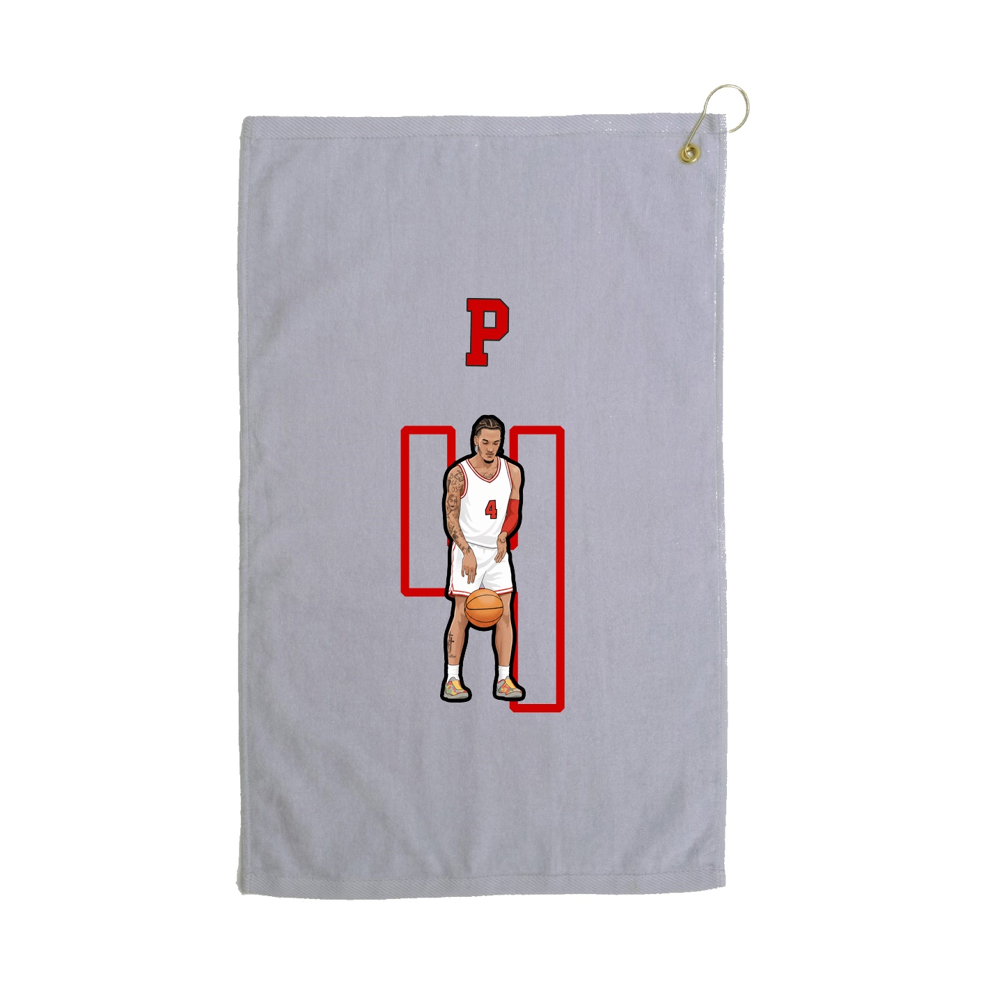 Golf Towel — Shirsey Arch in Grey