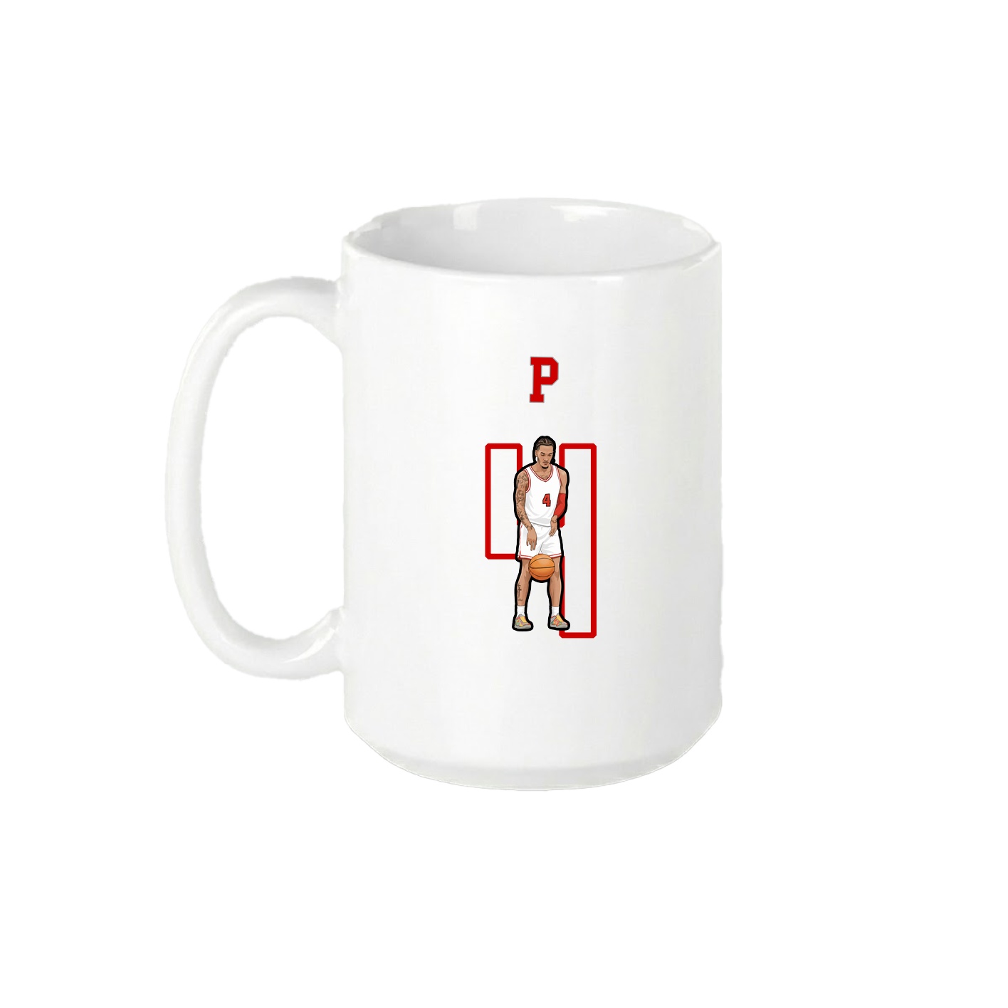 15oz Coffee Mug — Shirsey Arch in White