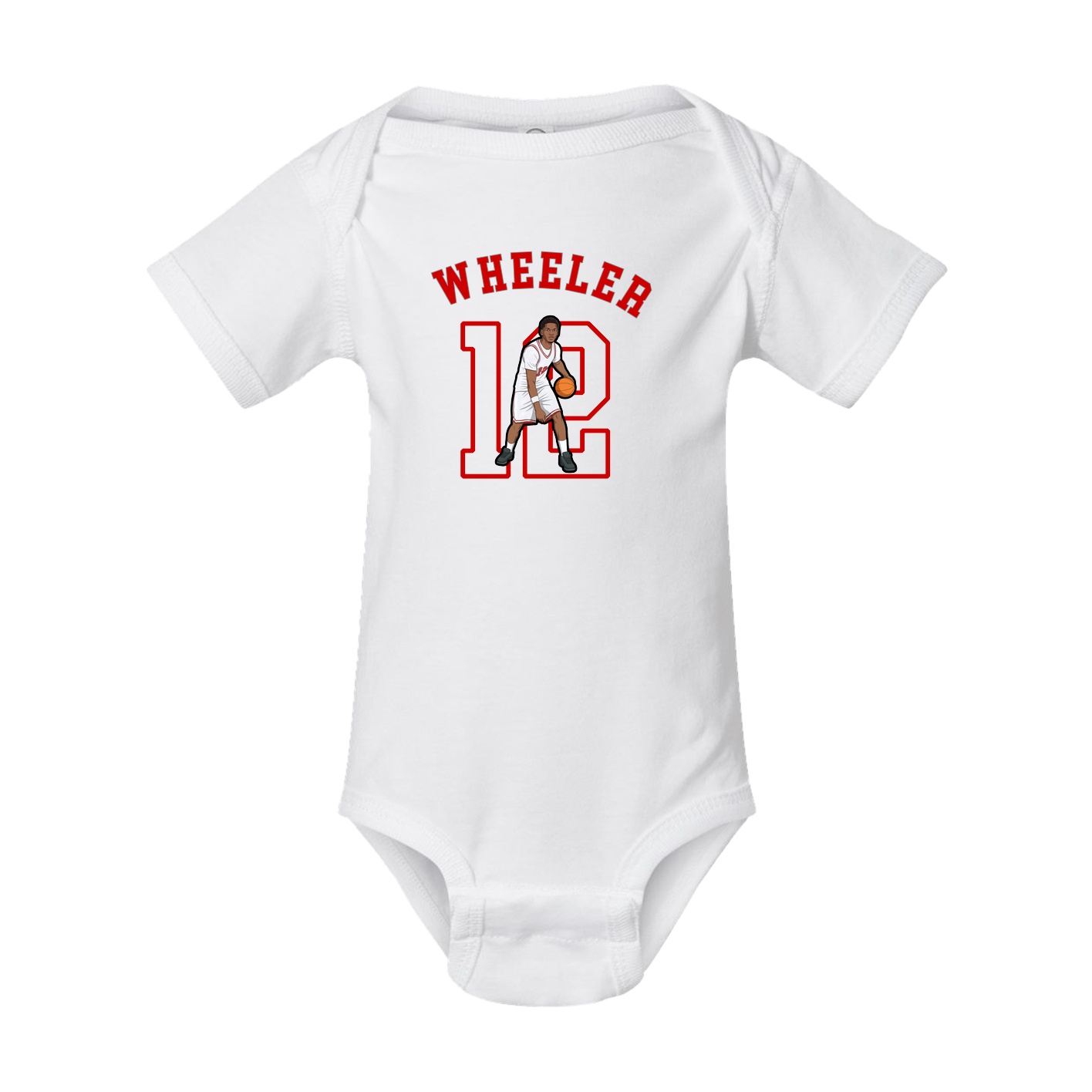 Baby Onesie — Shirsey Arch in White