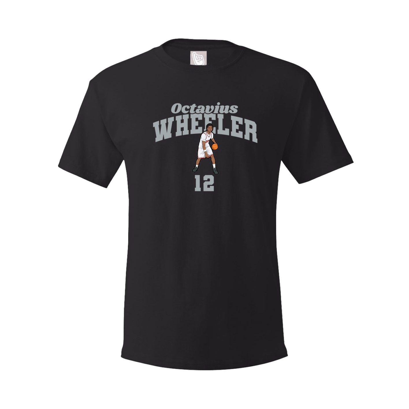 Youth Tee — Signature Arch in Black