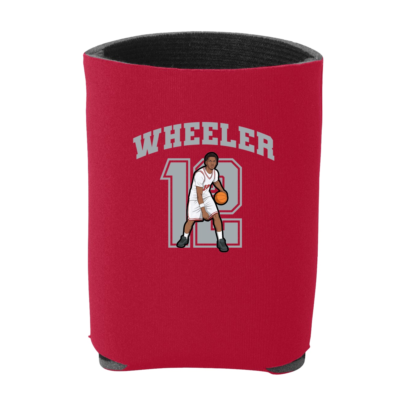Can Holder — Number in Red