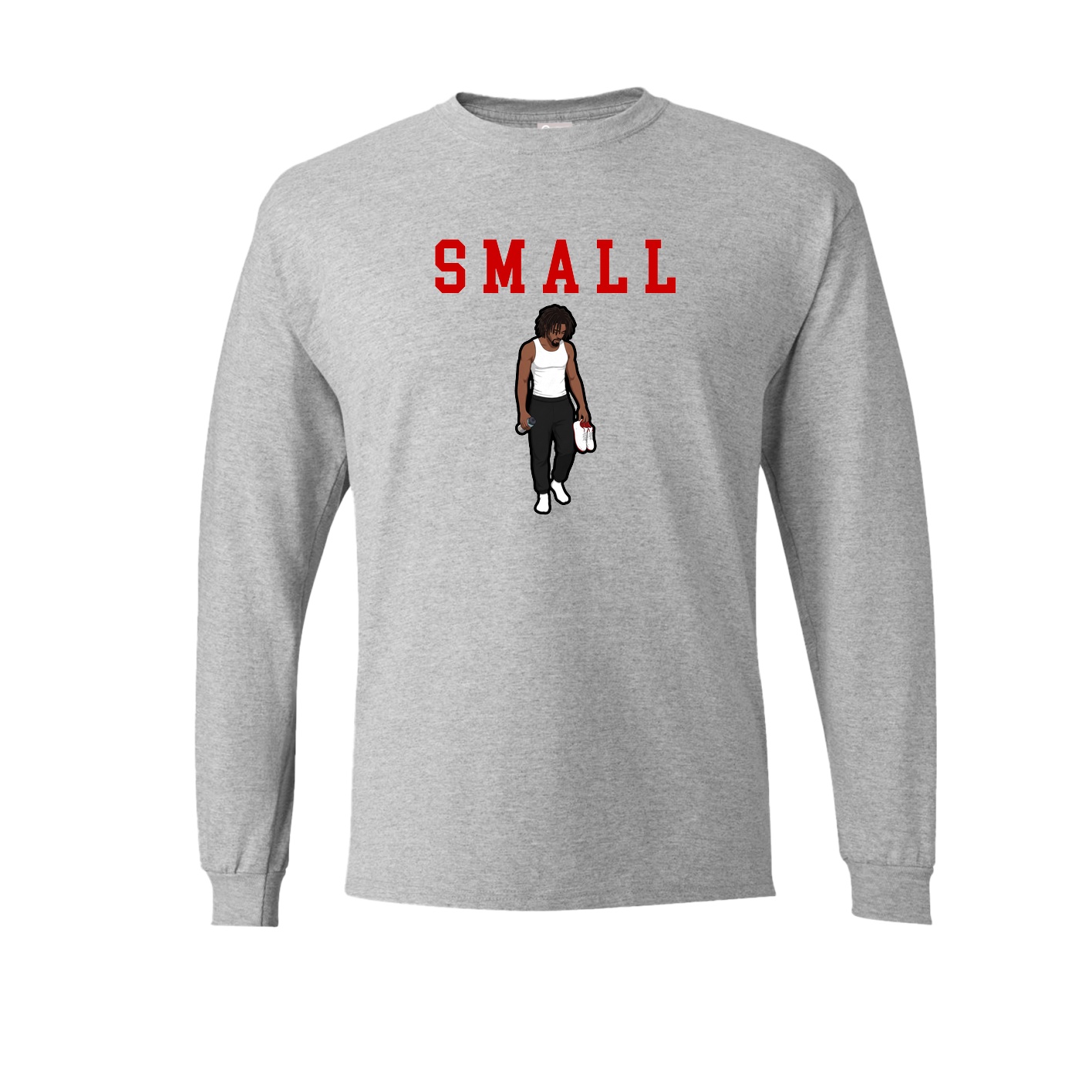 Long Sleeve Tee — Shirsey in Grey