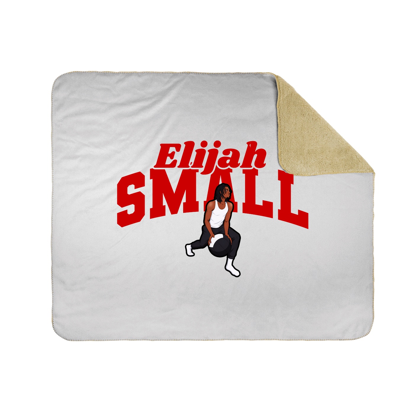 Throw Blanket — Signature Arch in White