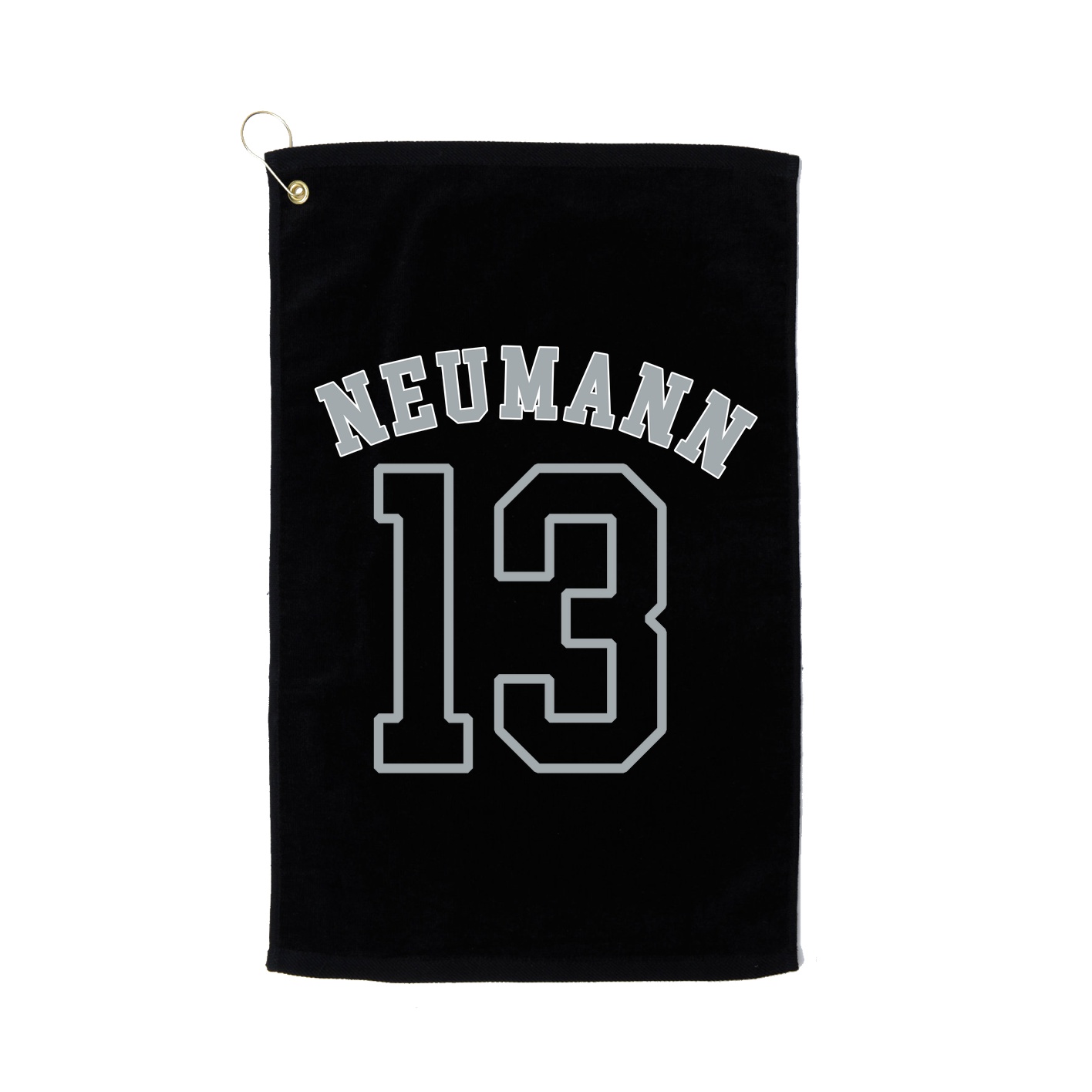 Golf Towel — Shirsey Arch in Black