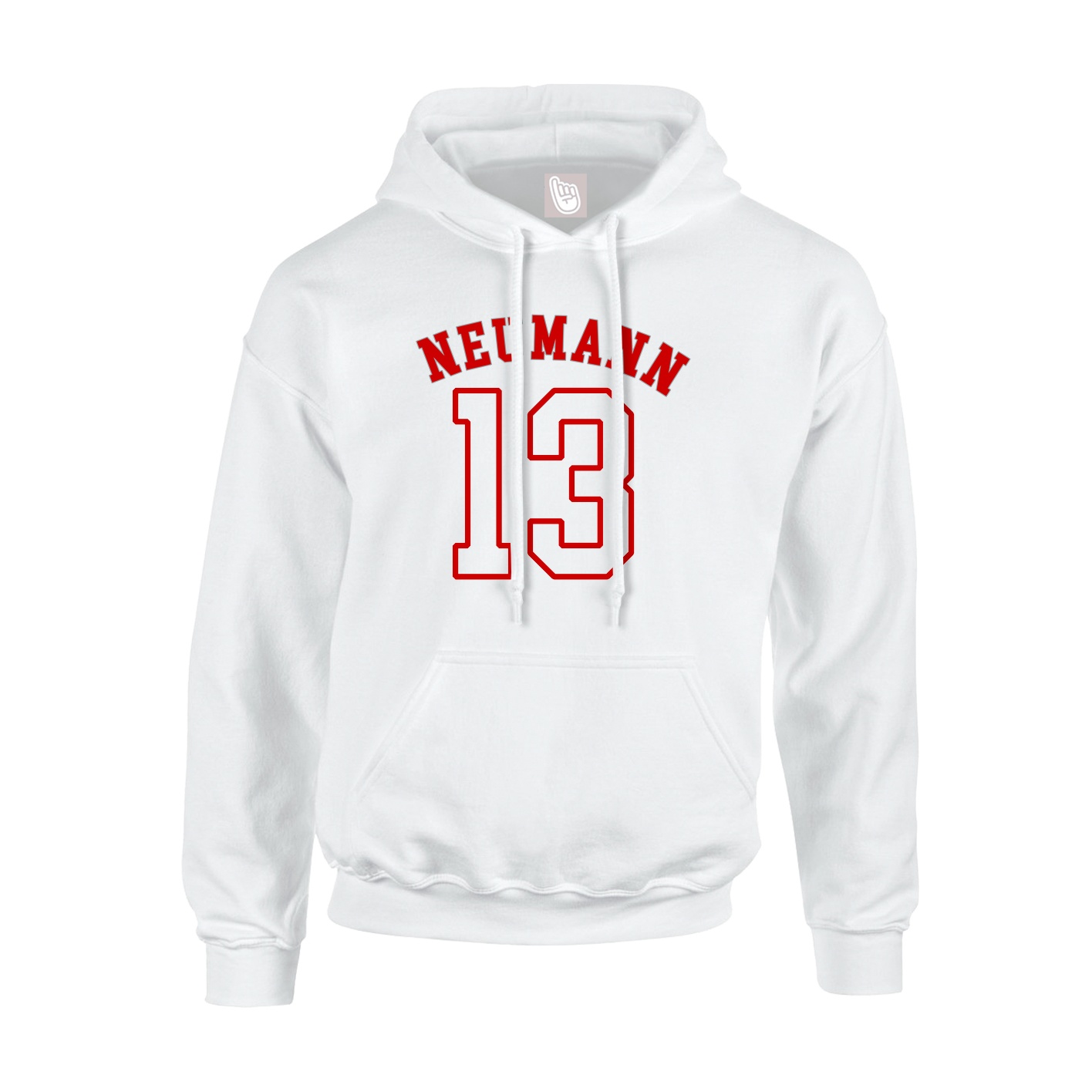 Hoodie — Shirsey Arch in White