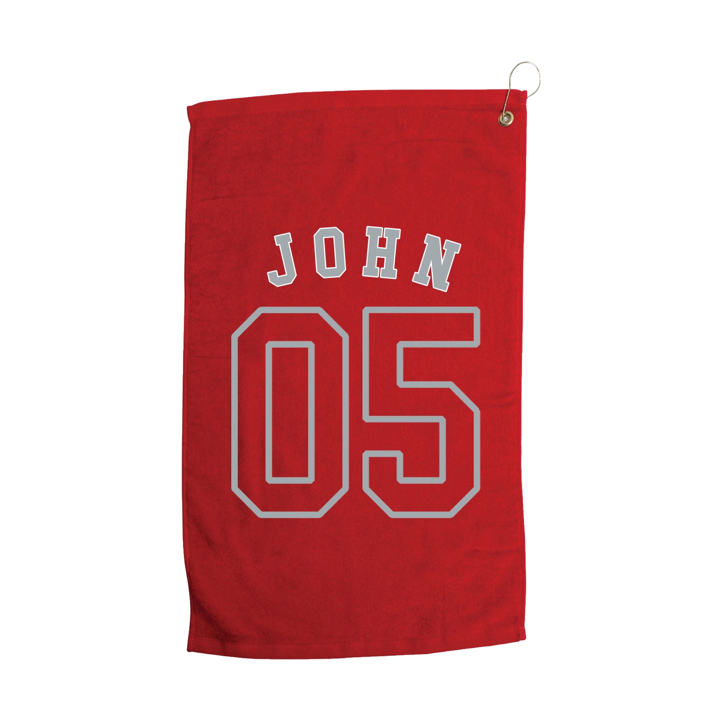 Golf Towel — Shirsey Arch in Red