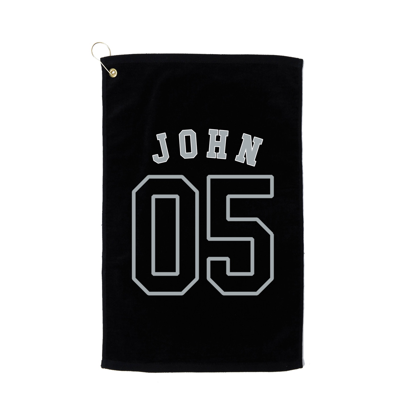 Golf Towel — Shirsey Arch in Black